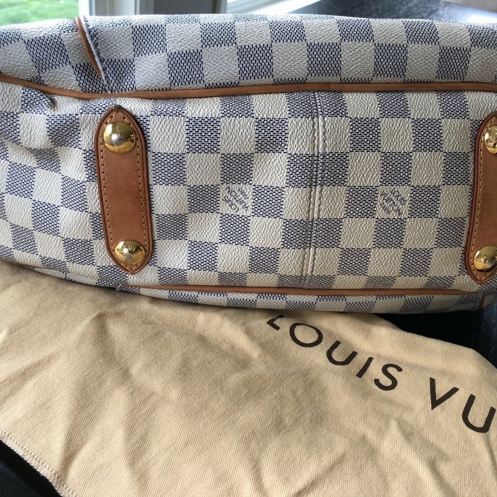 Louis Vuitton Galliera PM Azur Damier Shoulder Bag - Picture 6 of 8